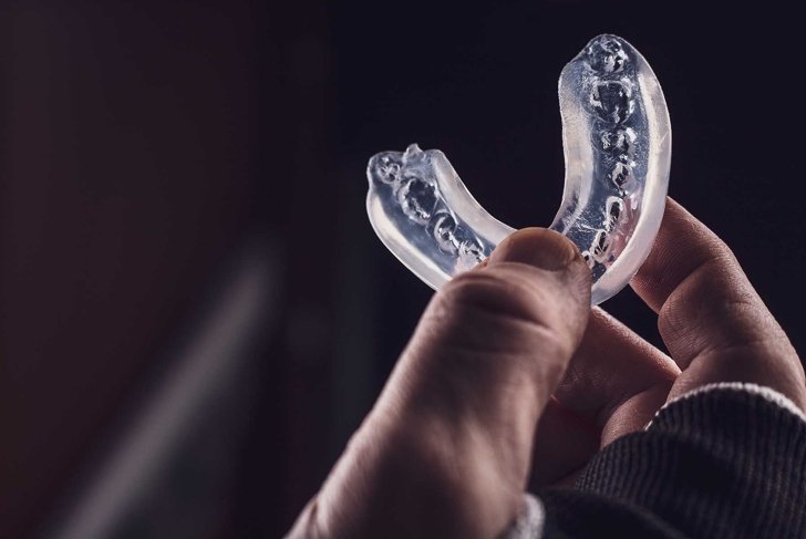 boxer teeth protection. mouthguard